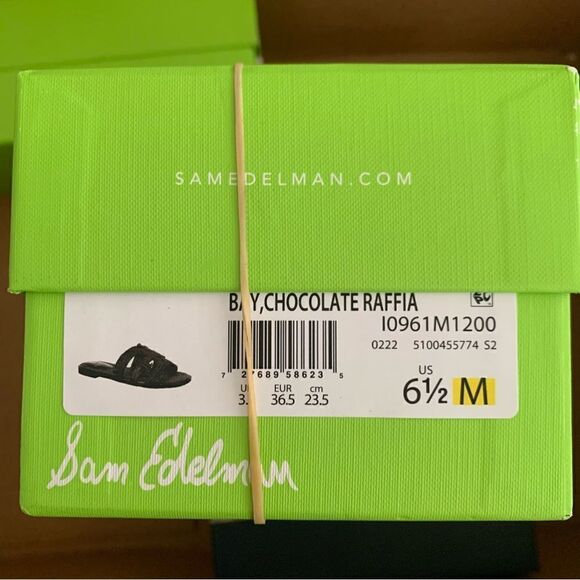 Sam Edelman | Woven Bay Slide Sandals - Picture 10 of 10